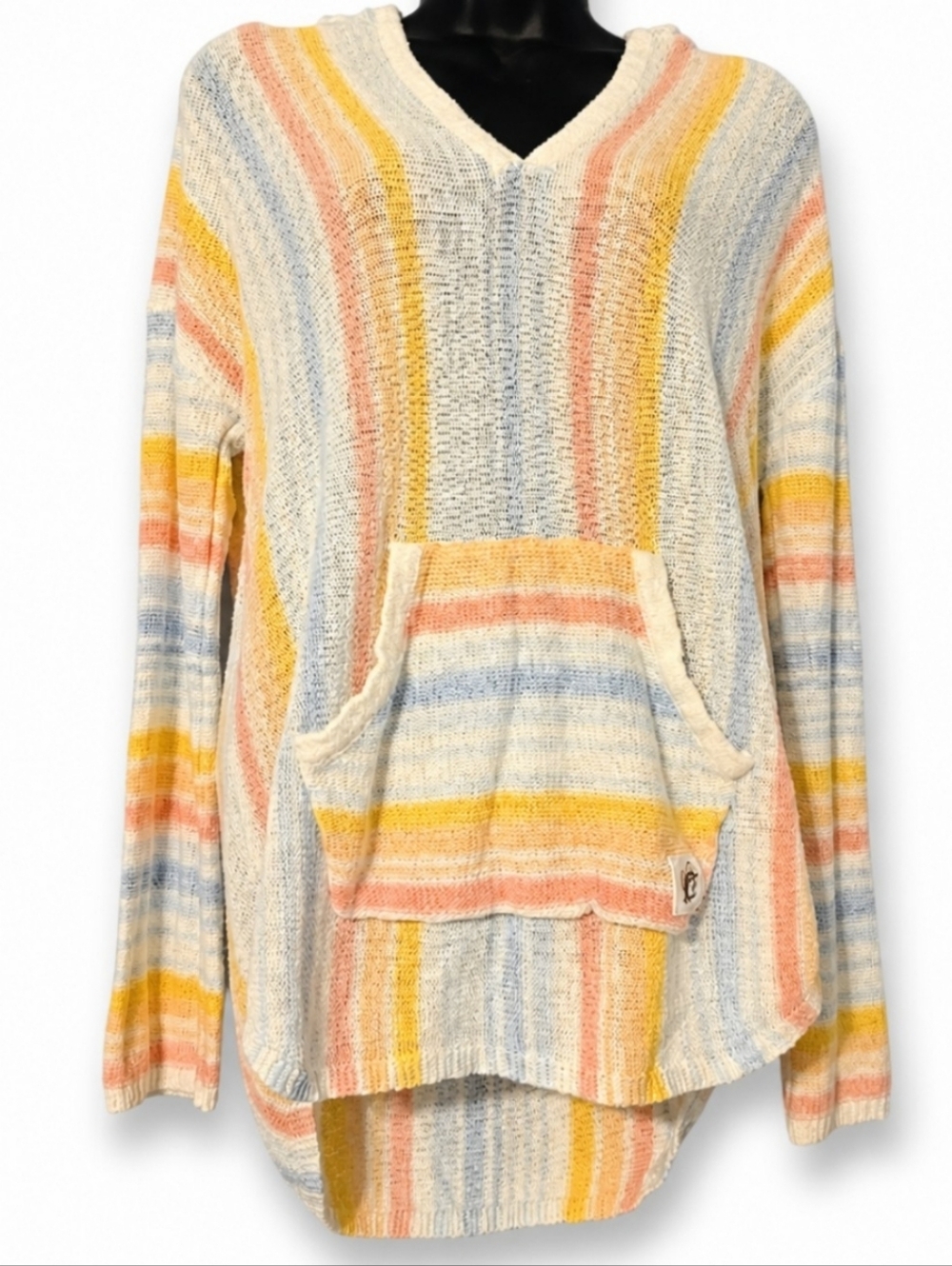 🐝Buc-ee's Baja Hoodie Knitted Oversized Pullover - Picture 2 of 13